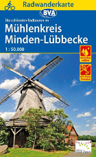 Fahrradkarte Mühlenkreis Minden Lübbecke 